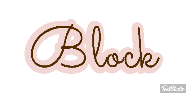 Block Efeito do texto