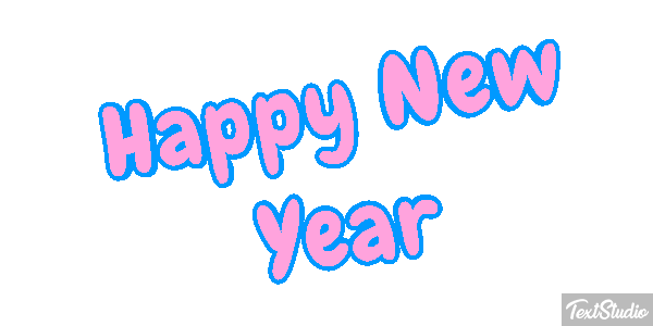 Happy New Year Efekt tekstowy