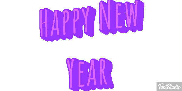 Happy New Year Efekt tekstowy
