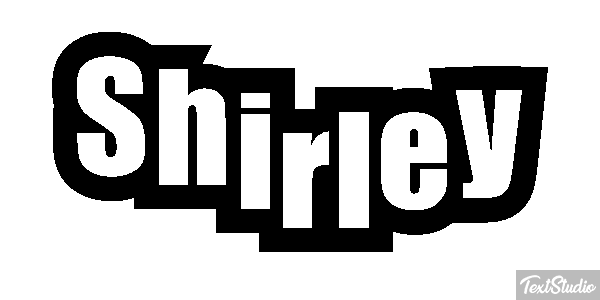 Shirley Text effect