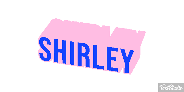 Shirley Text effect