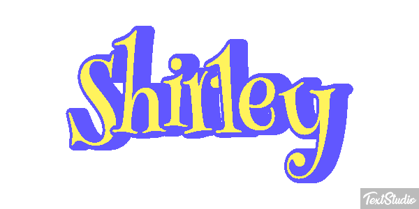 Shirley Text effect