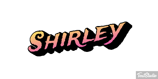 Shirley Text effect