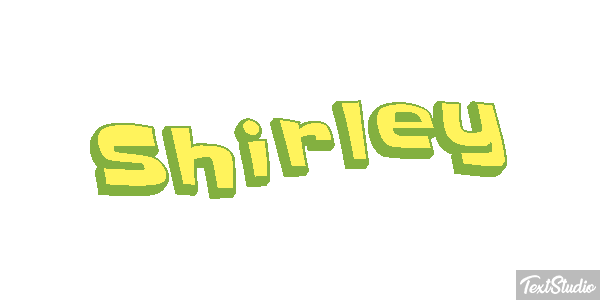 Shirley Text effect