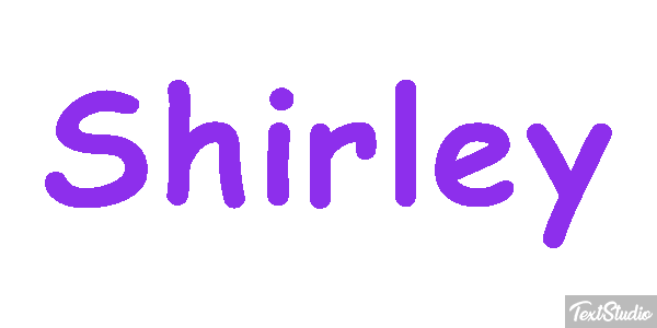 Shirley Text effect