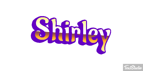 Shirley Text effect