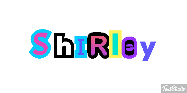 Shirley Text effect
