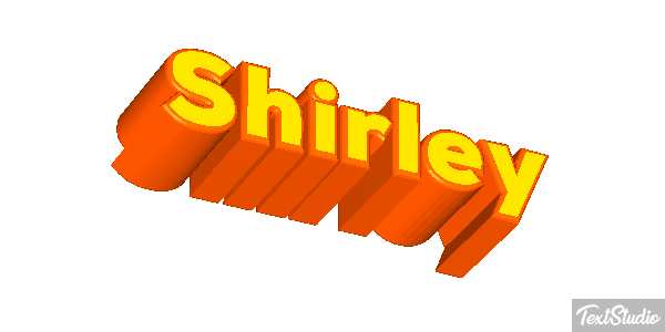 Shirley Text effect