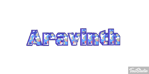 Aravinth Text effect