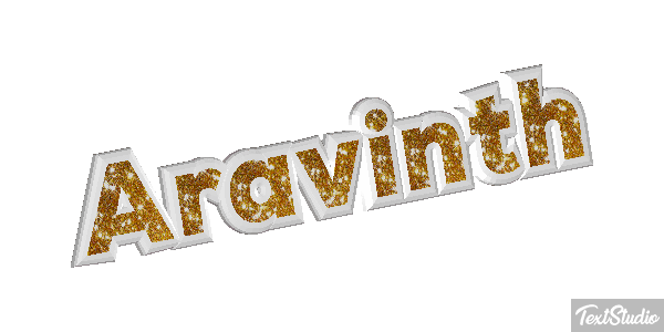 Aravinth Text effect