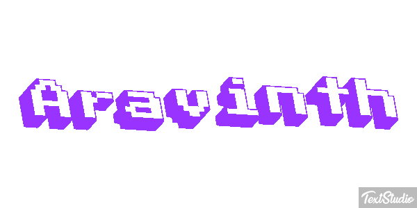 Aravinth Text effect
