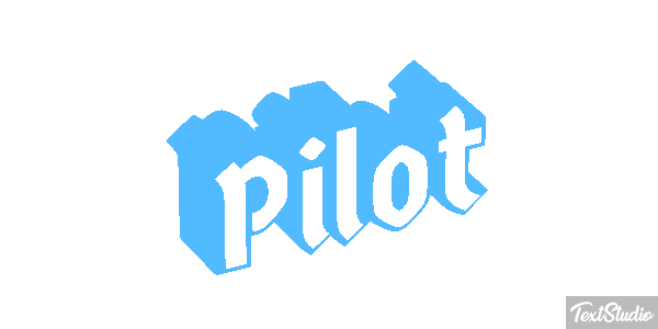 Pilot Effetto testo