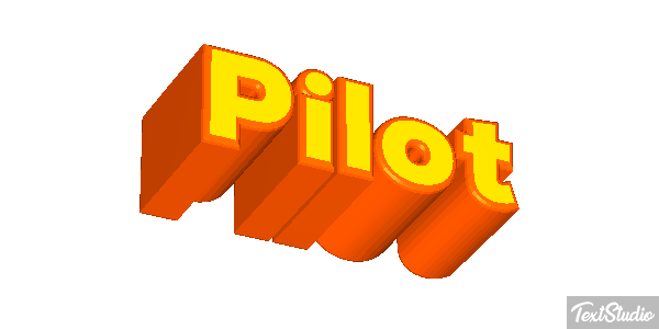 Pilot Effetto testo