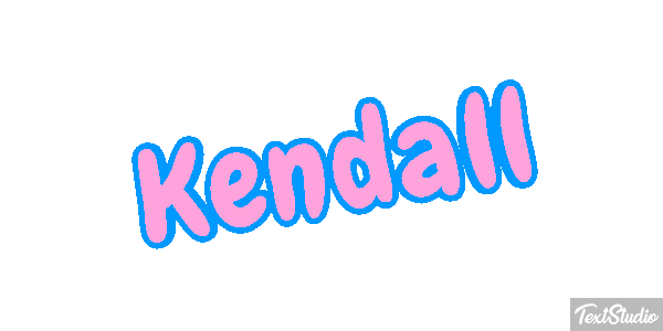 Kendall Efecto de texto