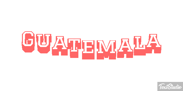 Guatemala Text effect