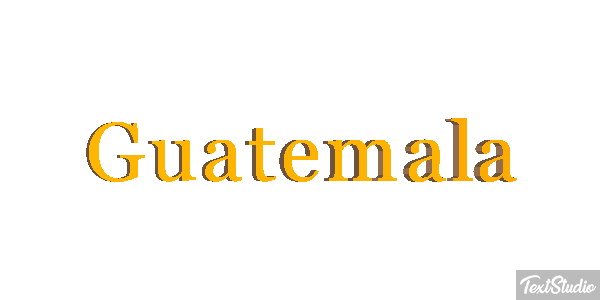Guatemala Text effect