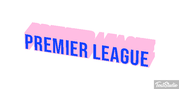 Premiér League Text effect