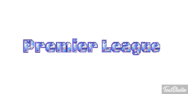 Premiér League Text effect