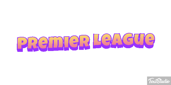Premiér League Text effect