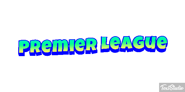 Premiér League Text effect
