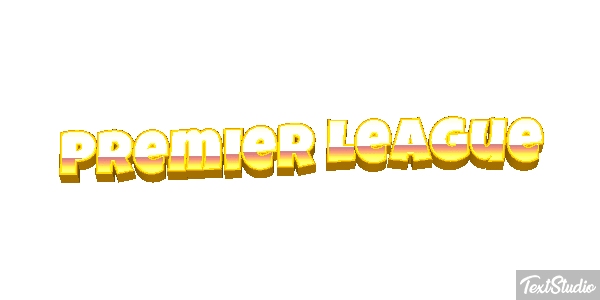 Premiér League Text effect