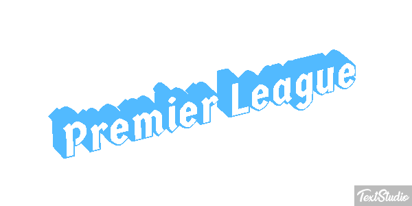 Premiér League Text effect