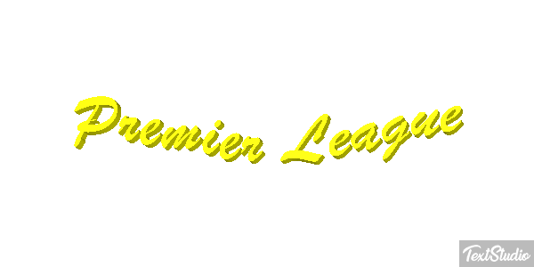 Premiér League Text effect
