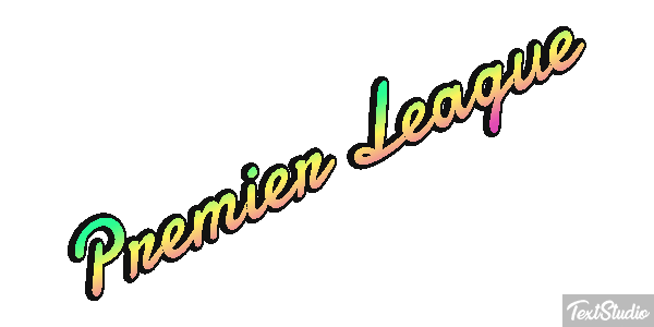 Premiér League Text effect