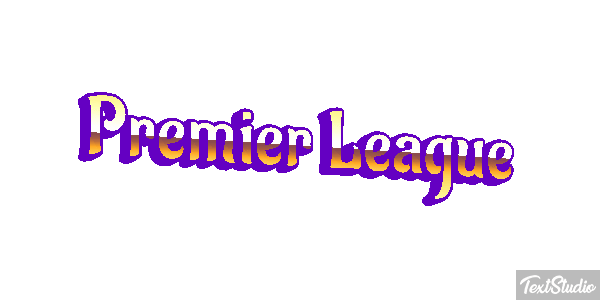 Premiér League Text effect