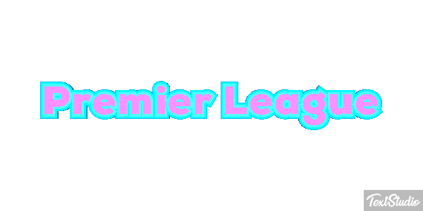 Premiér League Text effect