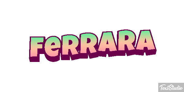 Ferrara テキスト効果