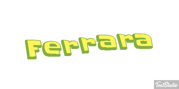 Ferrara テキスト効果