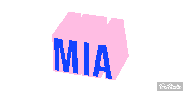 Mia Efekt tekstowy