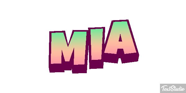 Mia Efekt tekstowy