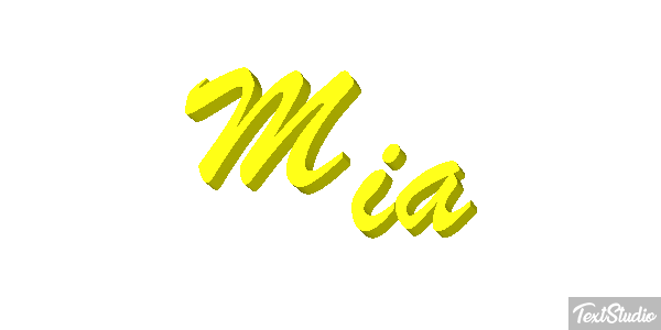 Mia Efekt tekstowy