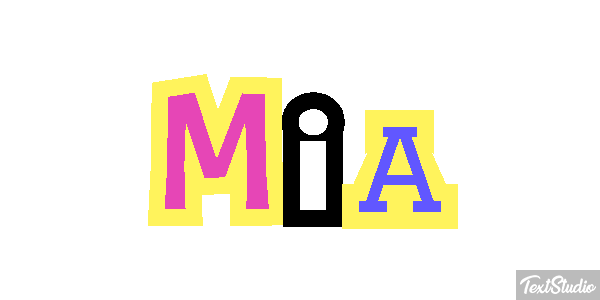 Mia Efekt tekstowy