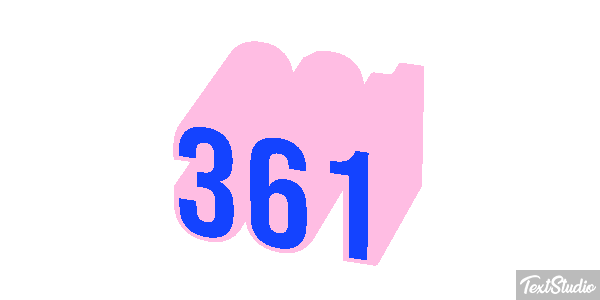 361 Efecto de texto