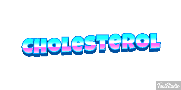Cholesterol Text effect