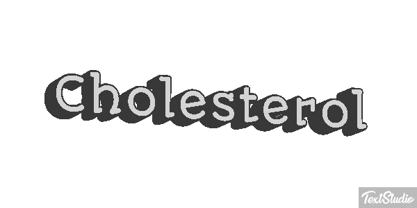 Cholesterol Text effect