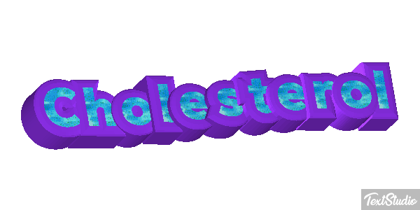 Cholesterol Text effect
