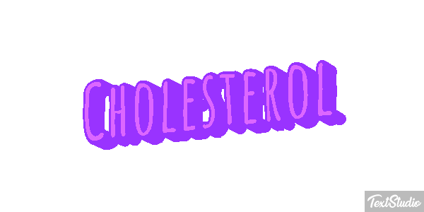 Cholesterol Text effect