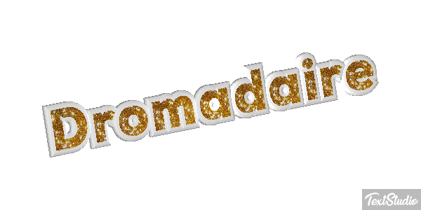 Dromadaire テキスト効果