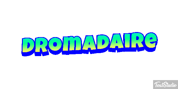 Dromadaire テキスト効果