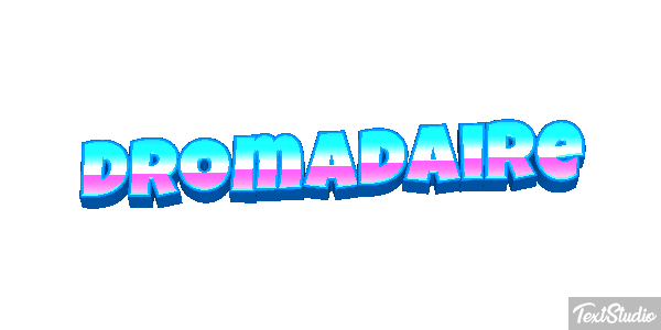 Dromadaire テキスト効果