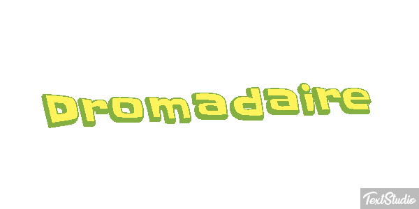 Dromadaire テキスト効果