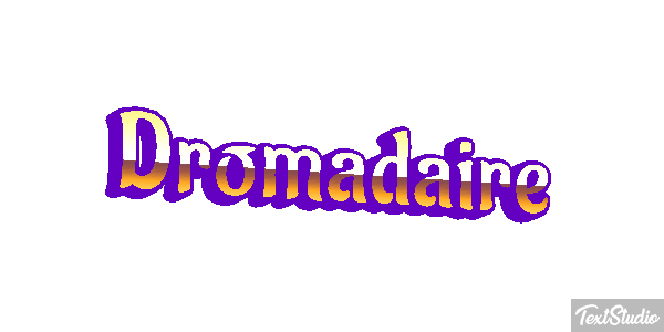 Dromadaire テキスト効果