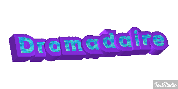 Dromadaire テキスト効果