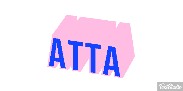 Atta Text effect