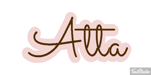Atta Text effect