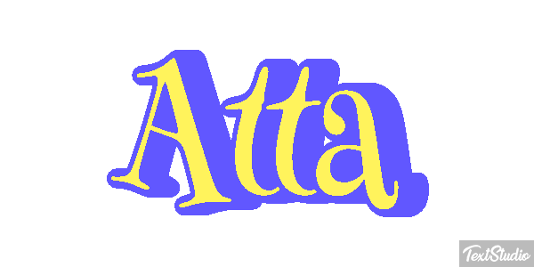 Atta Text effect